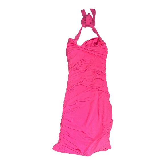Princess Polly Hello Molly Mini Hot Pink mesh Dress size‎ 4 or small - Picture 5 of 7